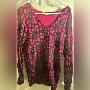 Calvin Klein Pink and Black Garment